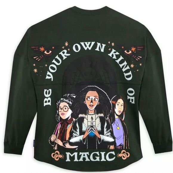 HALLOWEEN Hocus Pocus 2 Spirit Jersey Adults 2023 NWT Size L Large Disney Parks - Picture 3 of 5